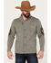 Pendleton Men's Harding Shawl Cardigan, Grey, hi-res