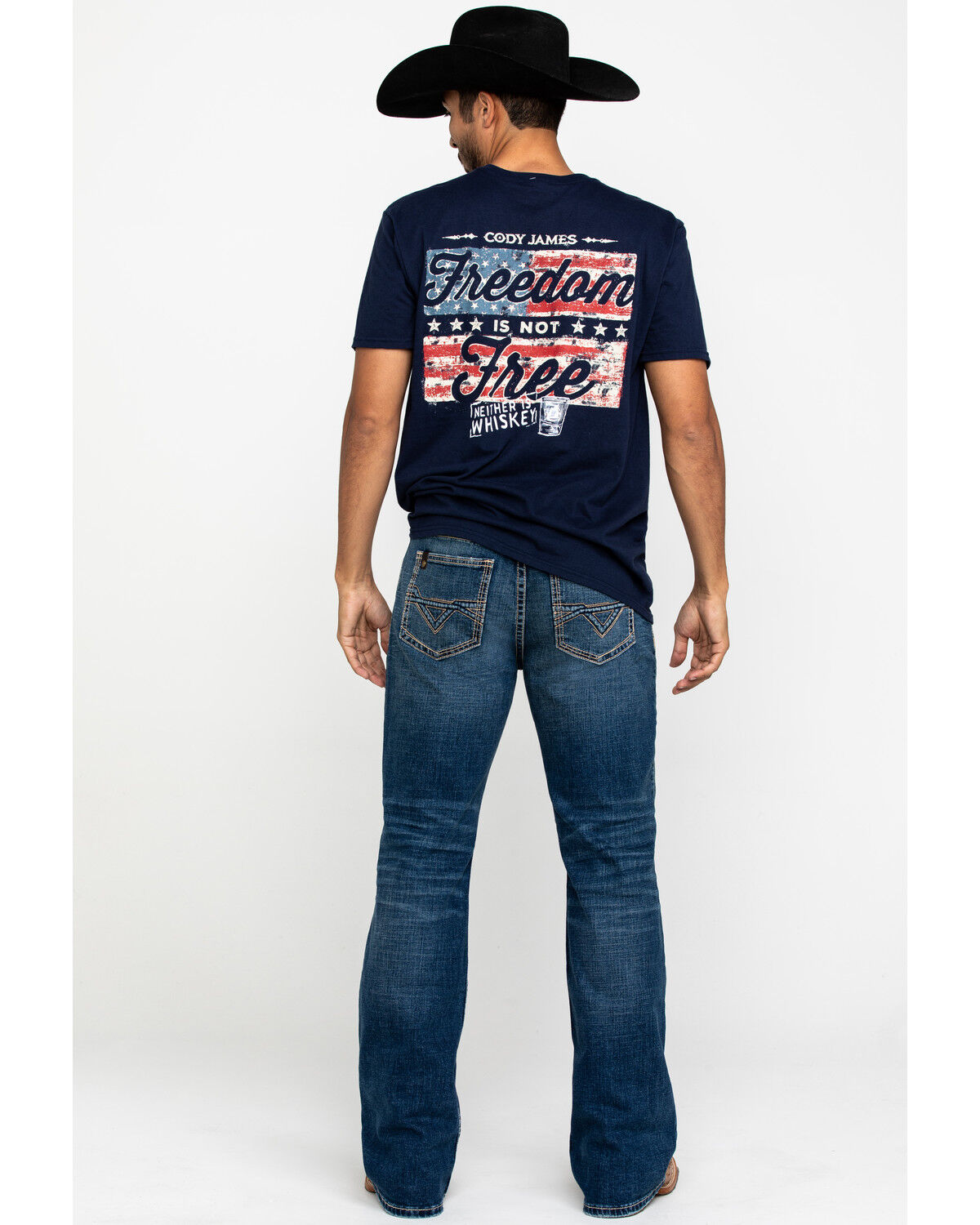 Cody James Core Men's Dungaree Medium Wash Stretch Relaxed