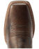 Image #4 - Ariat Women's Round Up Back Zip Western Performance Boots - Broad Square Toe, Brown, hi-res