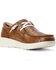 Ariat Women's Floral Embossed Casual Hilo Shoe - Moc Toe , Brown, hi-res