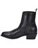 Image #3 - Laredo Men's Side Zipper Western Boots - Round Toe, Black, hi-res