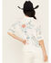 Image #4 - Johnny Was Women's Embroidered Short Sleeve Wodeleah Blouse , Natural, hi-res