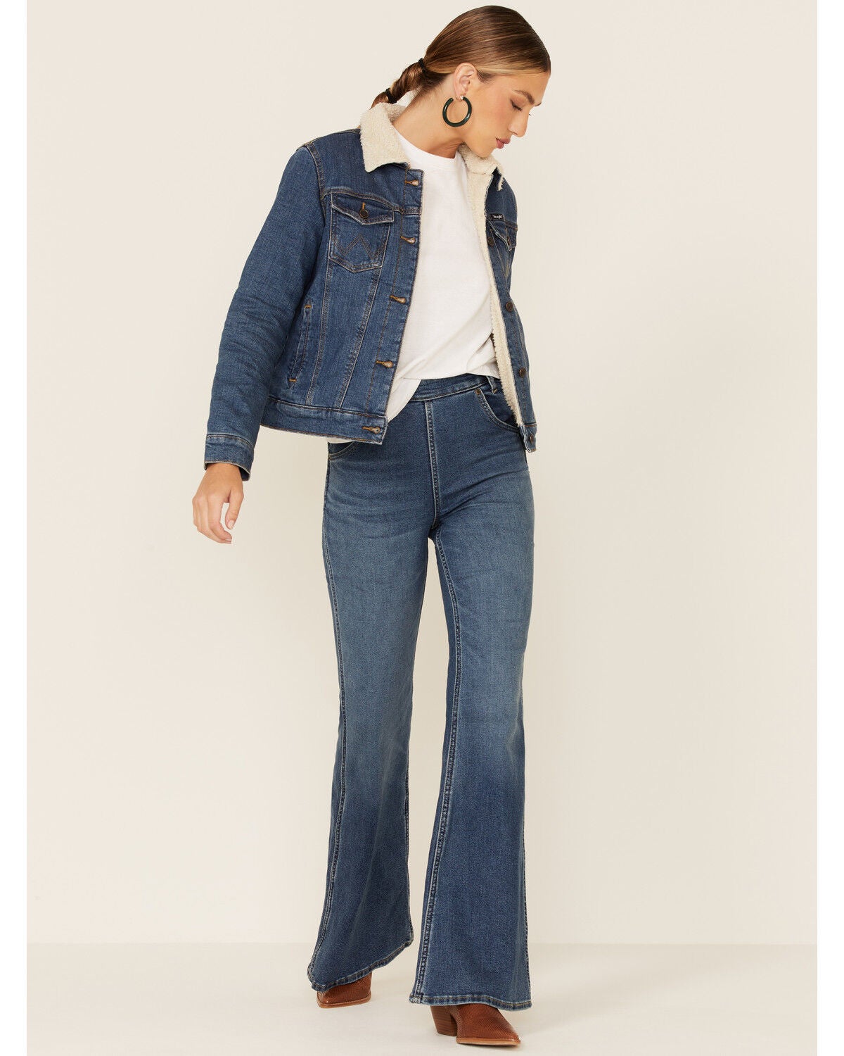 Wrangler Women's Sherpa-lined Denim 