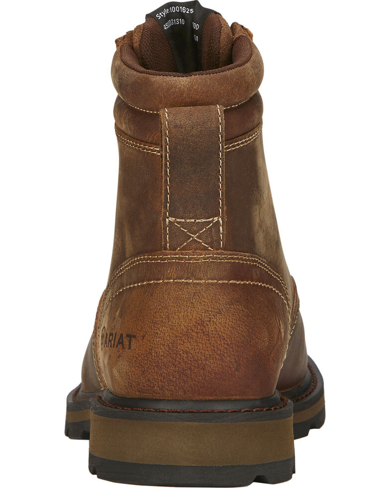 Ariat Men S Groundbreaker 6 Lace Up Work Boots Round Toe Sheplers
