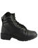 Image #2 - Milwaukee Leather Women's Lace To Toe Boots - Round Toe, Black, hi-res