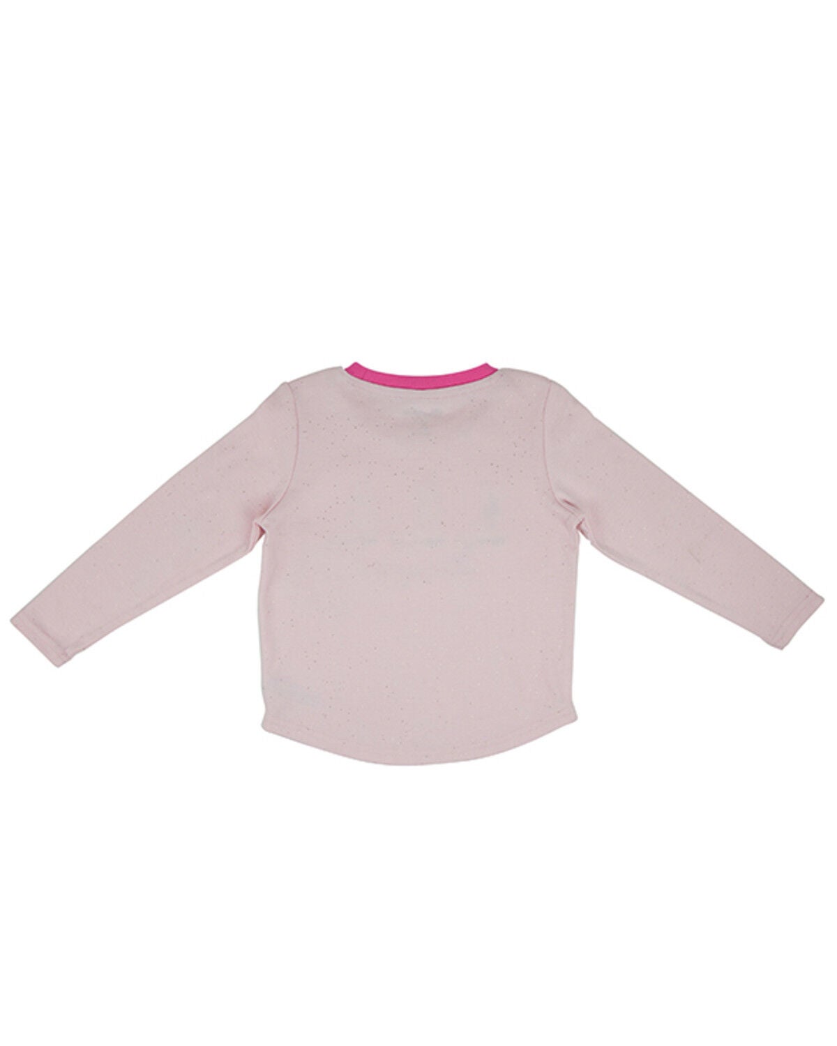 Image #2 - Wrangler Toddler Girls' Sparkle Cowgirl Boot Embroidered Long Sleeve Tee, Pink, hi-res