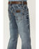 Image #4 - Wrangler Boys' Greeley Relaxed Bootcut Jeans, Blue, hi-res