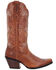 Image #2 - Durango Women's Crush Rosewood Western Boots - Snip Toe, Red, hi-res