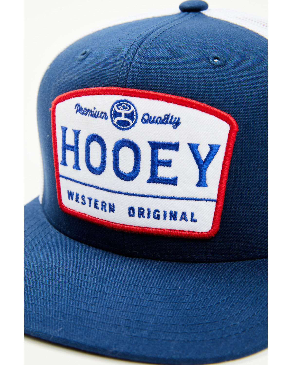 Image #2 - Hooey Men's Trip Logo Trucker Cap, Navy, hi-res