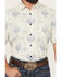 Image #3 - Pendleton Men's Dawson Linen Medallion Print Short Sleeve Button-Down Western Shirt, Oatmeal, hi-res