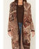 Image #3 - Shyanne Women's Southwestern Print Eyelash Yarn Duster, Cognac, hi-res