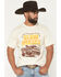 Image #1 - Ariat X Sendero Men's Slow Horses Short Sleeve Graphic T-Shirt, Cream, hi-res