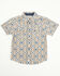 Image #1 - Cody James Toddler Boys' High Plains Southwestern Print Short Sleeve Western Shirt, Tan, hi-res