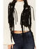 Image #3 - Vocal Women's Braided Lace Fringe Vest, Black, hi-res