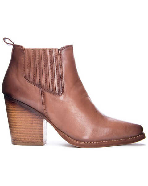 Chinese Laundry Women's Bloomington Fashion Booties - Round Toe, Tan, hi-res