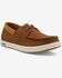Image #1 - Twisted X Men's UltraLite X&trade; Boat Shoes - Moc Toe, Brown, hi-res