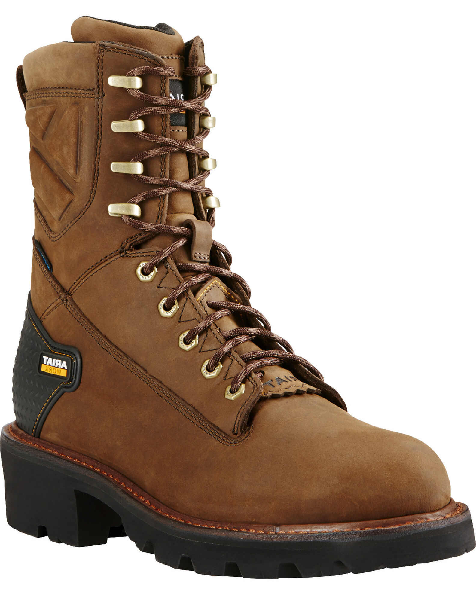 Ariat Men s Powerline H2O Work Boots Soft Toe Sheplers