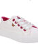 Image #1 - Lamo Footwear Girls' Vita Casual Shoes - Round Toe, White, hi-res
