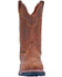 Image #5 - Dan Post Men's Journeyman Waterproof Western Work Boots - Composite Toe, Brown, hi-res
