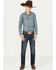 Image #3 - Wrangler 20X Boys' No.42 Canyon Lake Vintage Slim Bootcut Jeans , Blue, hi-res
