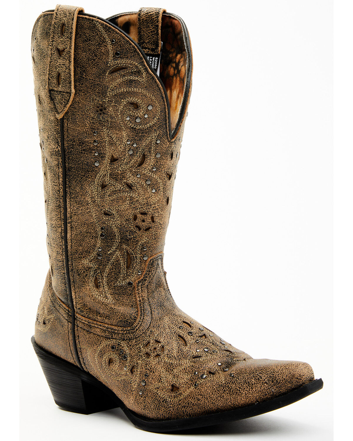 Image #2 - Laredo Women's Scandalous Western Boots - Snip Toe, Brown, hi-res