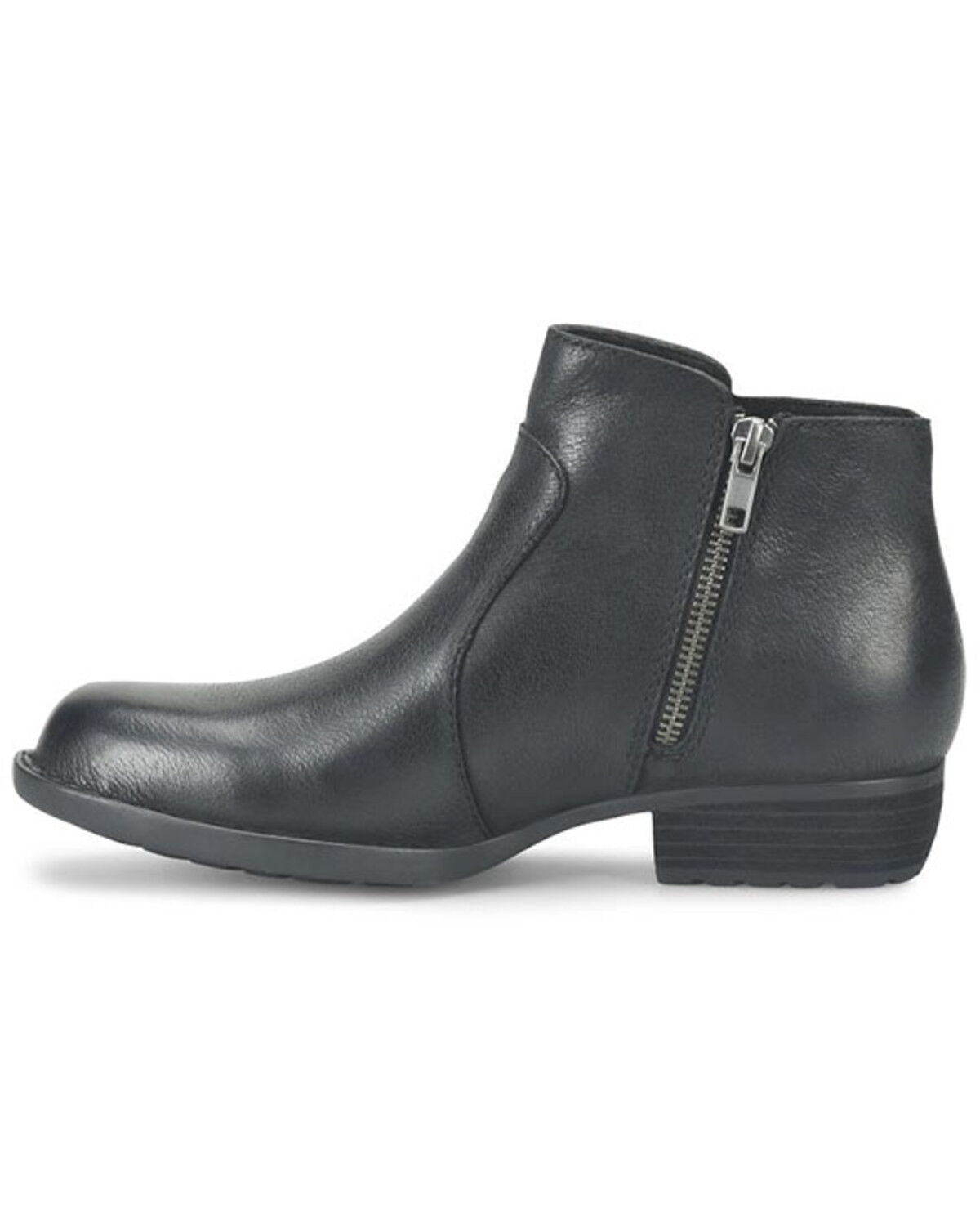 Image #3 - Born Women's Rani Ankle Boots - Round Toe, Black, hi-res