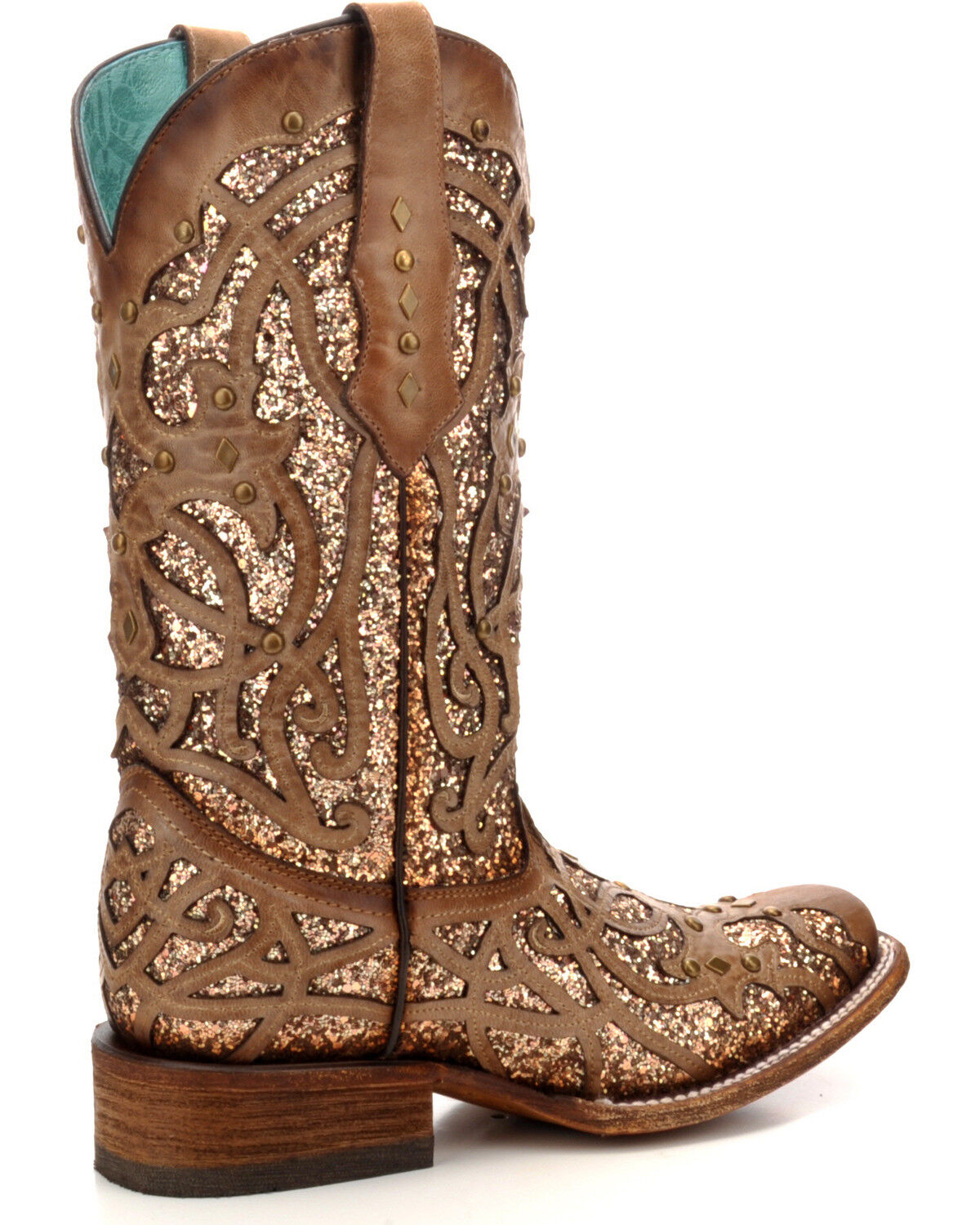 glitter cowboy boots uk