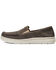 Image #2 - Ariat Men's Heather Brown Hilo 360 Canvas Slip-On Casual Shoe - Moc Toe, Brown, hi-res