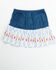 Image #6 - Shyanne Toddler Girls' Graphic Tee and Skirt - 2 Piece Set, White, hi-res