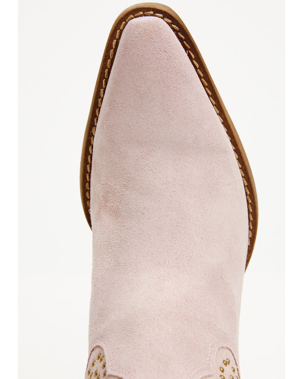 Image #6 - Dingo Women's Star Power Fringe Studded Western Boots - Snip Toe, Pink, hi-res
