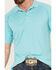 Image #3 - Ariat Men's AC Short Sleeve Polo Shirt, Turquoise, hi-res