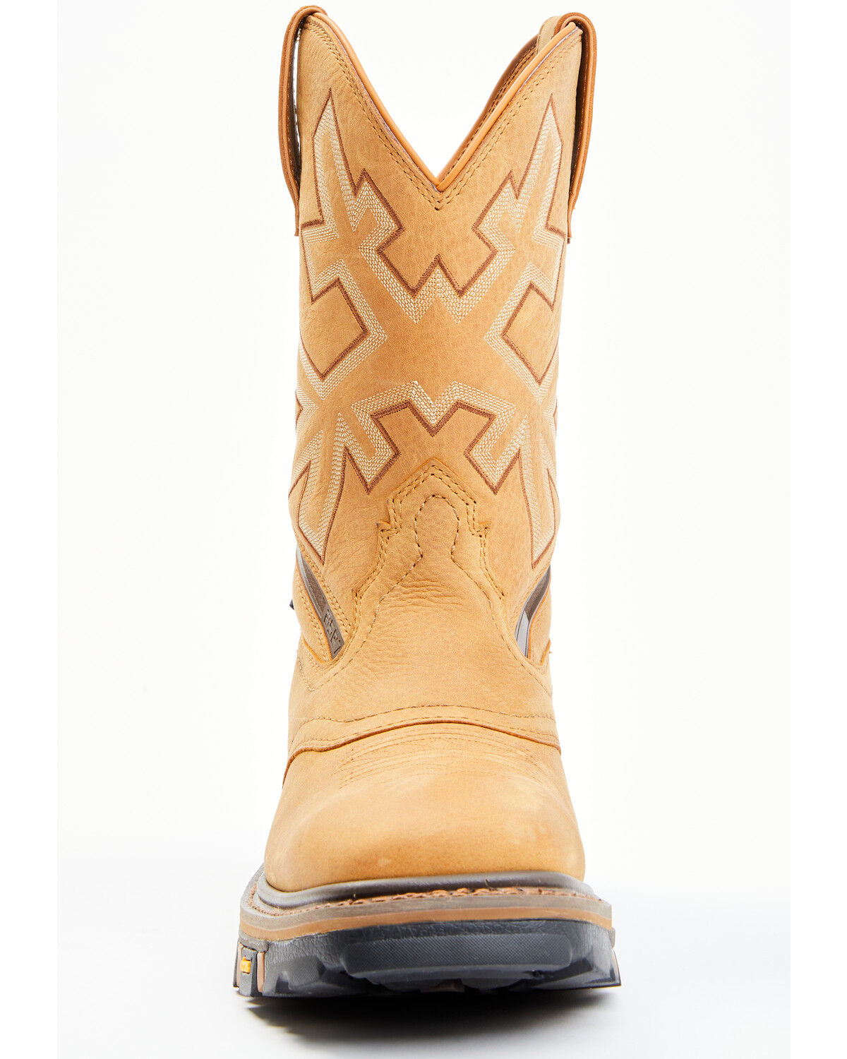 Image #4 - Cody James Men's Decimator ASE7 Western Work Boots - Soft Toe, Brown, hi-res