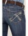 Ariat Women's R.E.A.L Mid Rise Miriam Bootcut Irvine Jeans, Dark Wash, hi-res