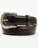 Image #1 - Cody James Black 1978® Men's Smooth Leather Belt, Black Cherry, hi-res