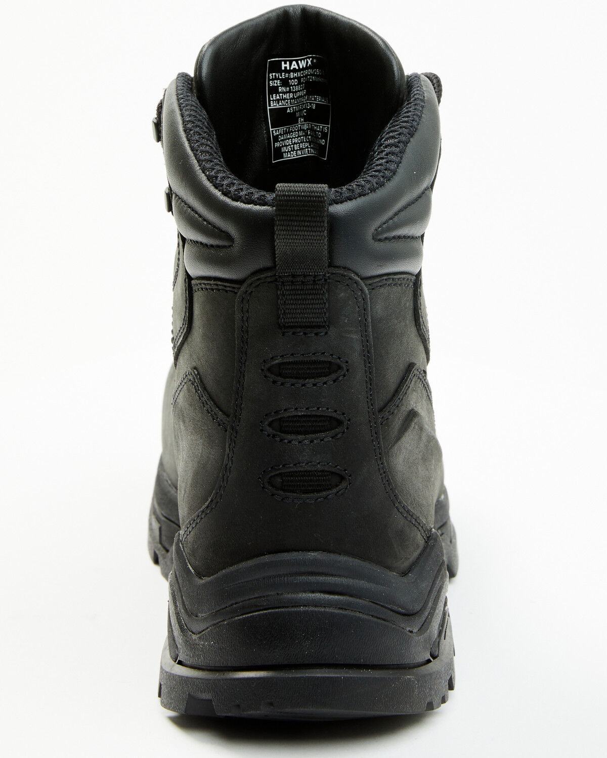 Image #5 - Hawx Men's Enforcer Pro 6" Work Boots - Composite Toe, Black, hi-res