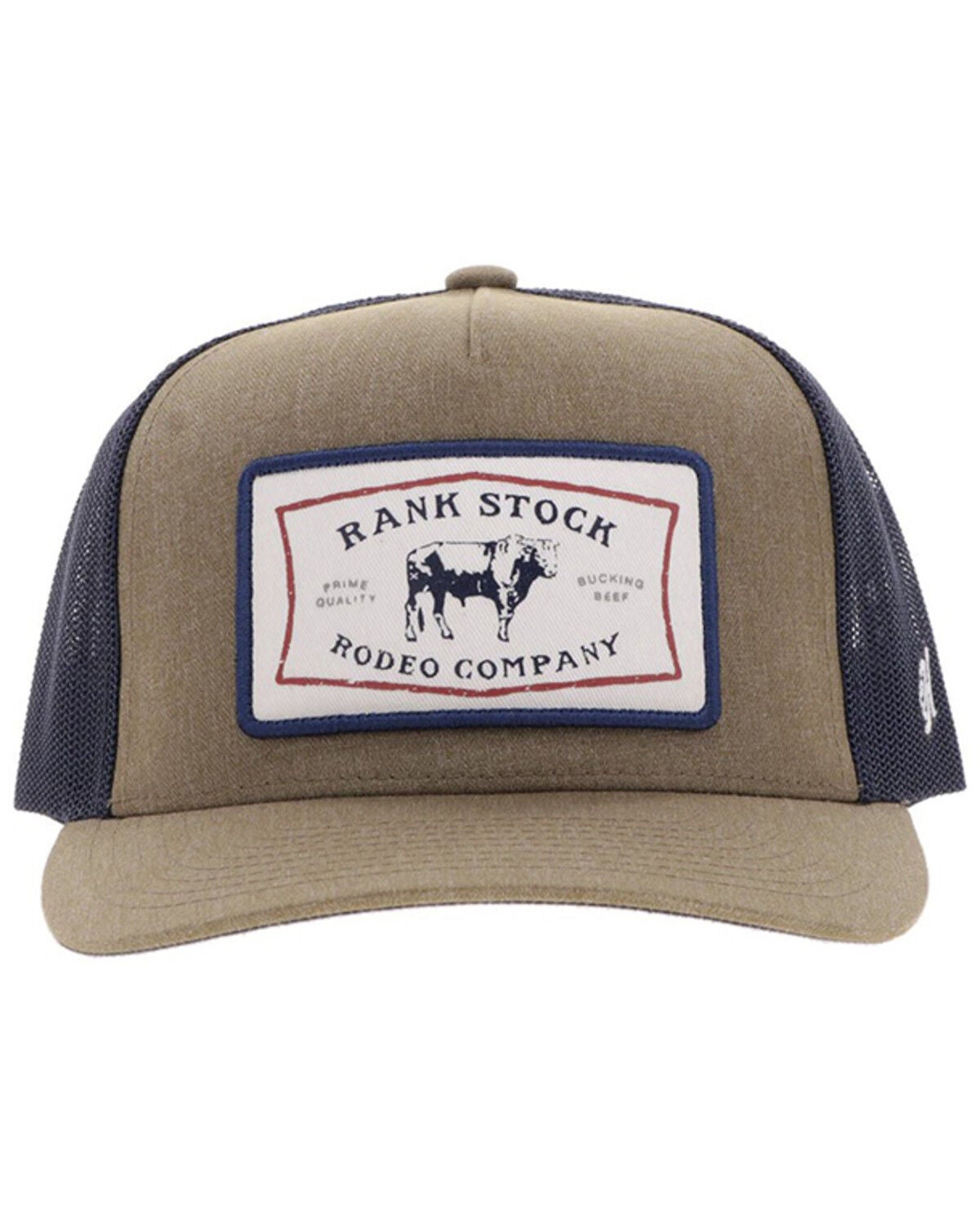 Image #5 - Hooey Men's Rank Stock Trucker Cap, Tan, hi-res