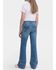 Image #1 - 7 For All Mankind Girls' Sea Level Mini Dojo Trouser Stretch Denim Jeans, Blue, hi-res