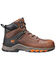 Timberland Men's Hypercharge Waterproof Lace-Up Work Boots - Composite Toe, Brown, hi-res