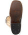 Image #6 - Ferrini Women's Shimmer Western Boots - Broad Square Toe, Chocolate, hi-res