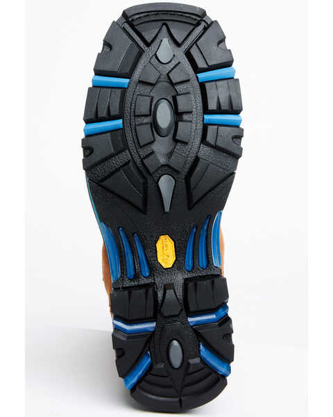 Image #7 - Cody James Men's 11" Decimator Waterproof Western Work Boots - Nano Composite Toe, Brown, hi-res
