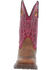 Image #4 - Rocky Women's Legacy 32 Western Boots - Broad Square Toe, Brown/pink, hi-res