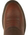 Image #6 - Ariat Sierra Saddle Vamp Work Boots - Soft Toe, Redwood, hi-res