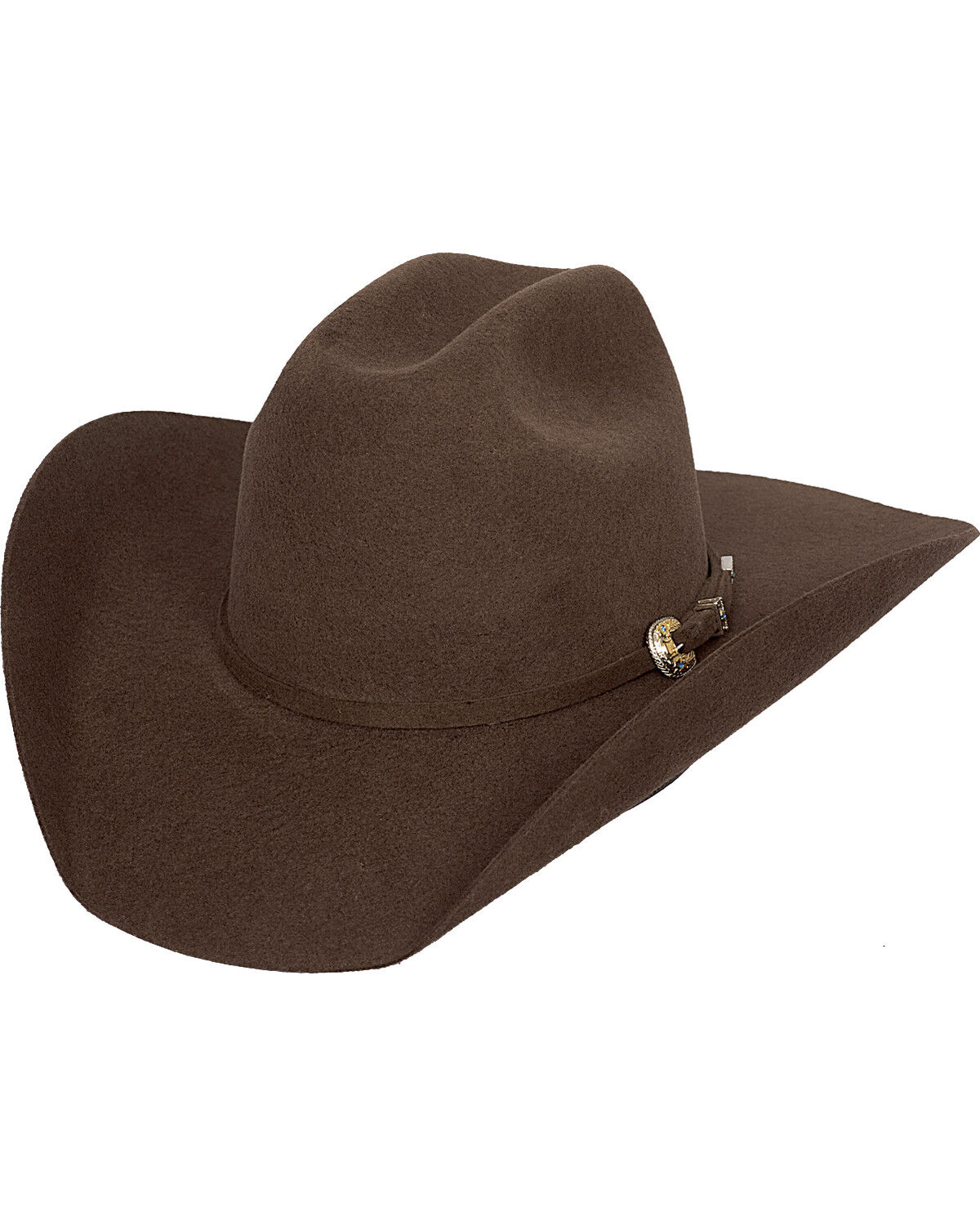 Image #1 - Bullhide Men's Kingman 4X Felt Cowboy Hat, Chocolate, hi-res