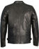Image #2 - Milwaukee Leather Men's Quilted Shoulders Snap Collar Leather Jacket, Black, hi-res