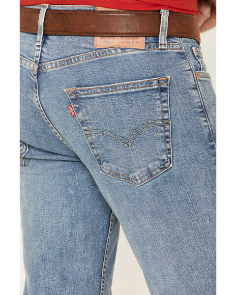Image #4 - Levi's Men's 511 Pickles Light Flex Slim Fit Jeans , Blue, hi-res