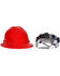 Image #6 - Radians Men's Quartz Full Brim Hard Hats , Red, hi-res