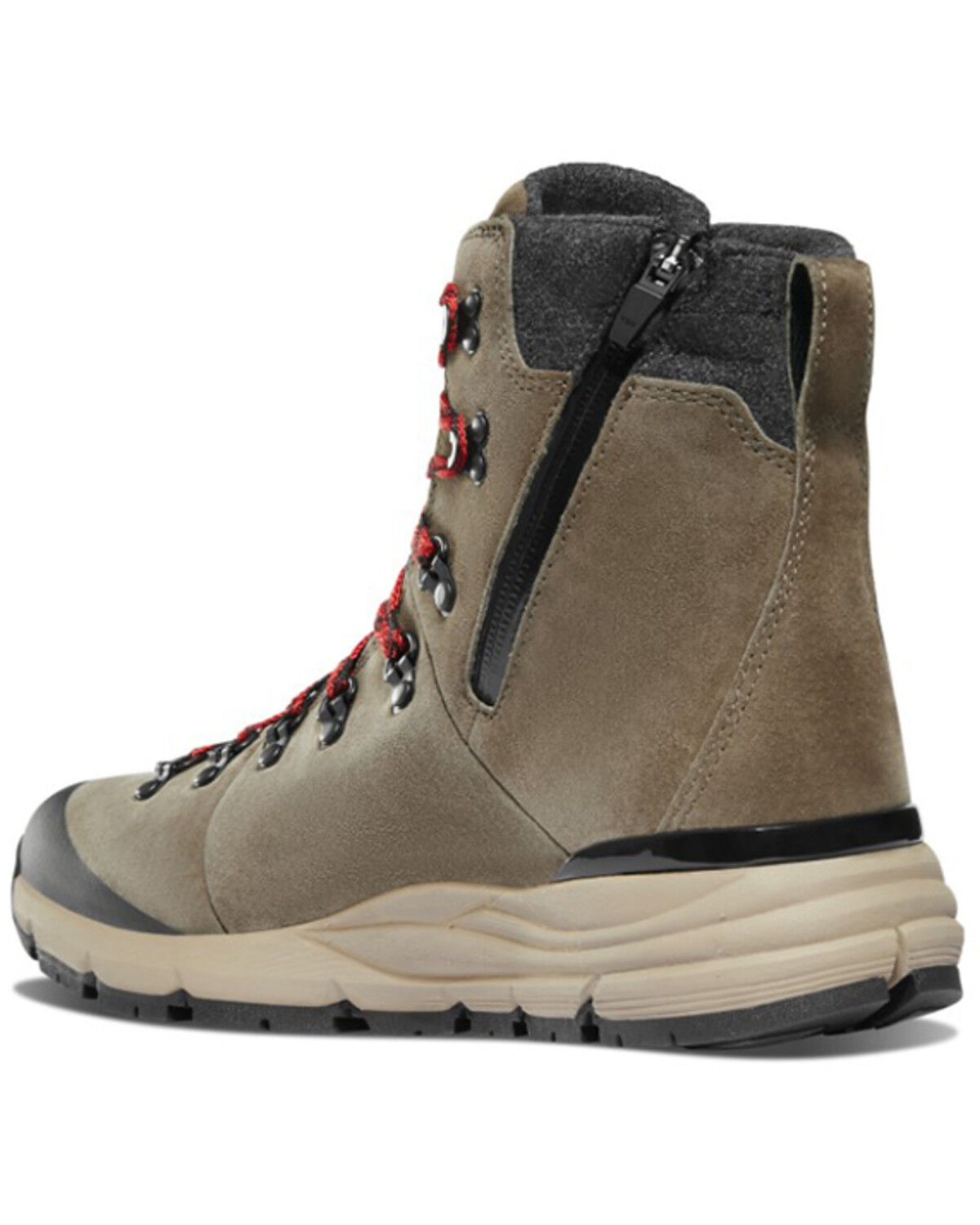 Zip hiking boots clearance