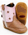 Image #2 - Shyanne Infant Girls' Poppet Little Star Western Boots - Round Toe, Brown/pink, hi-res