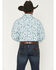 Image #4 - George Strait by Wrangler Men's Paisley Print Long Sleeve Button-Down Stretch Western Shirt - Tall, White, hi-res