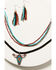 Image #1 - Shyanne Women's Dakota Longhorn Beaded Jewelry Set - 2 Piece, Silver, hi-res